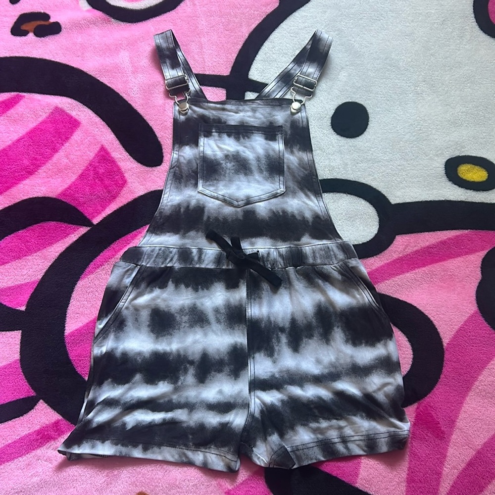 Black And White Overalls